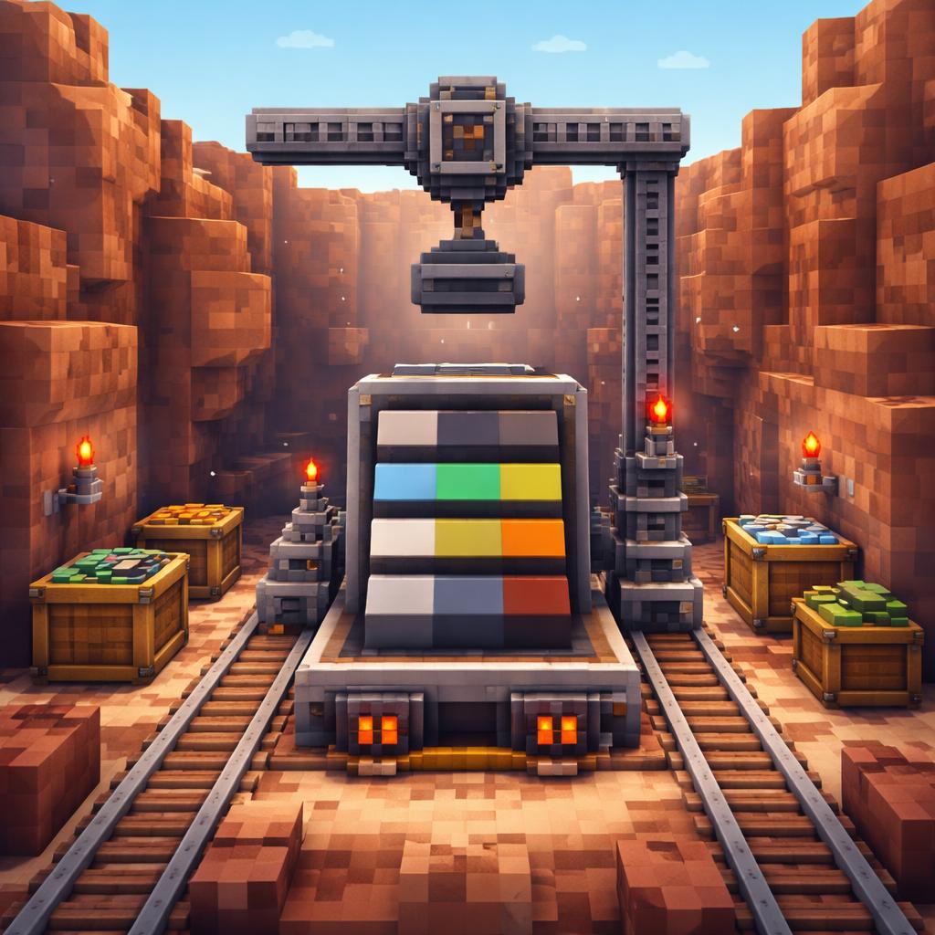 Voxel workshop showing layered shadows being calibrated on stacked interface plates