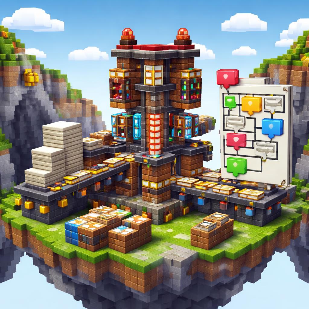 Voxel bookmark tree forming from a flat page list