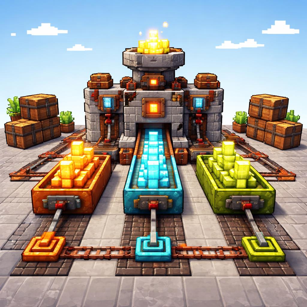 Voxel sorter splitting token blocks into hex, base64, and base64url lanes