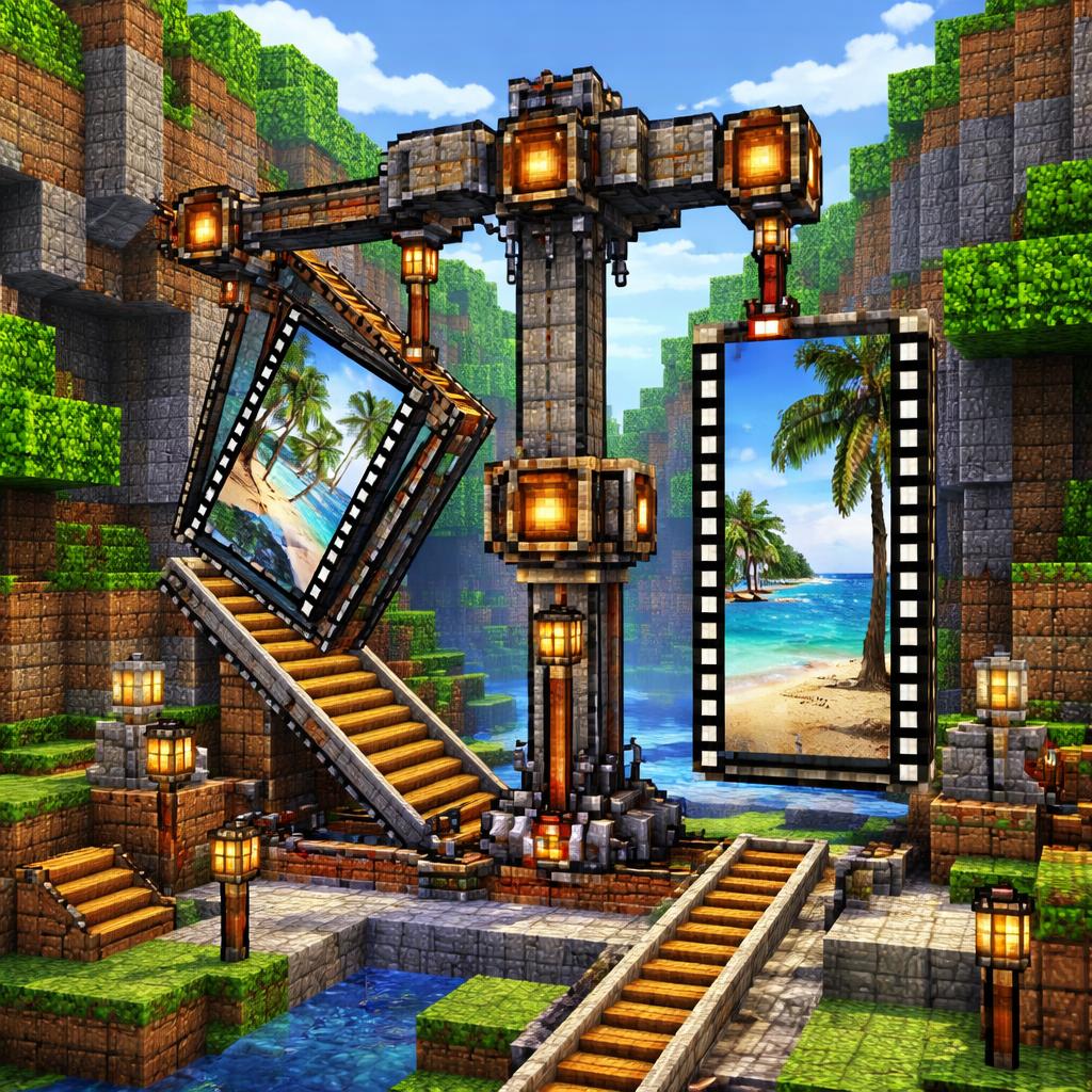 A voxel rotation workshop fixing a sideways video frame