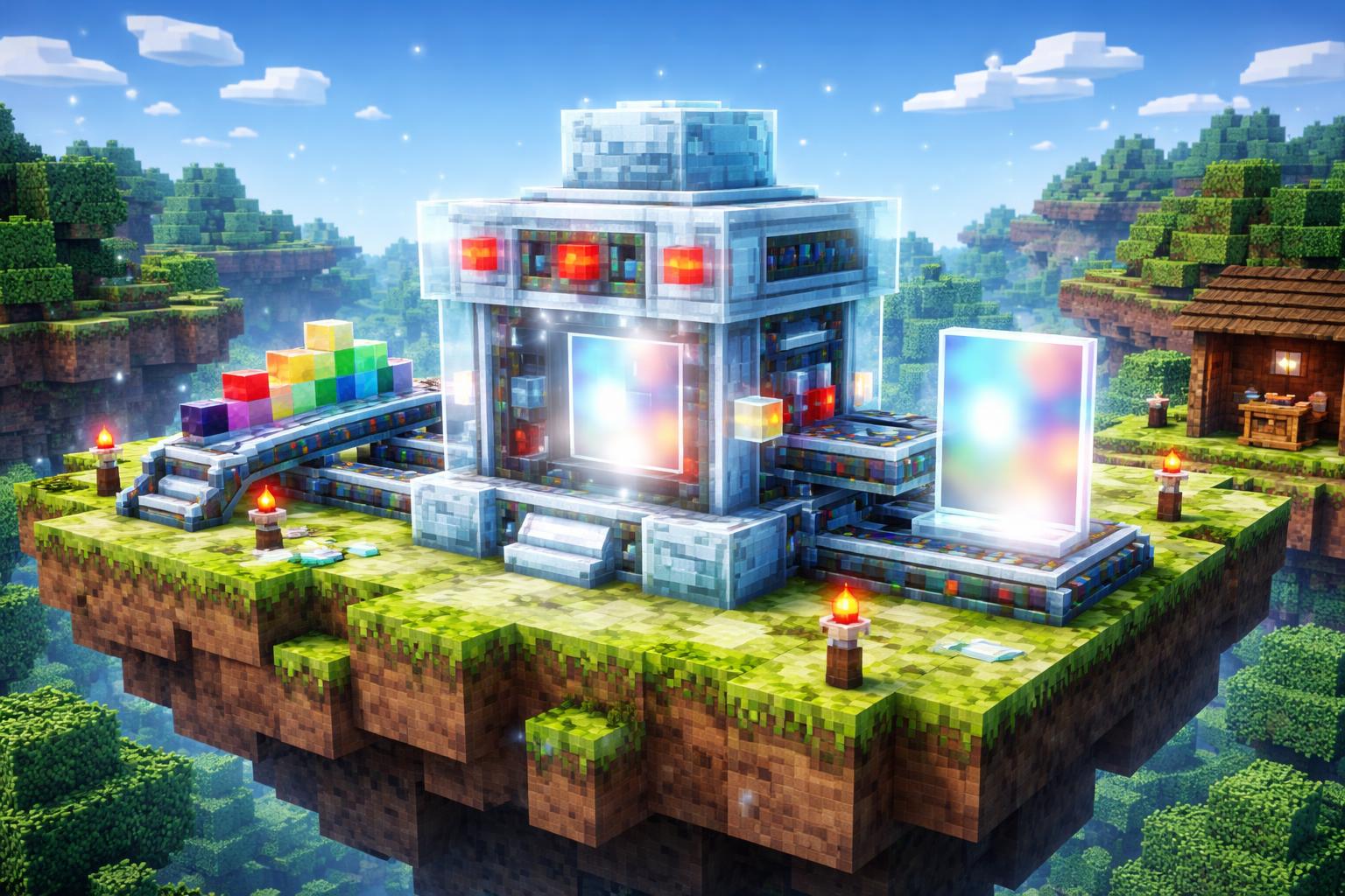 Glassmorphism generator banner