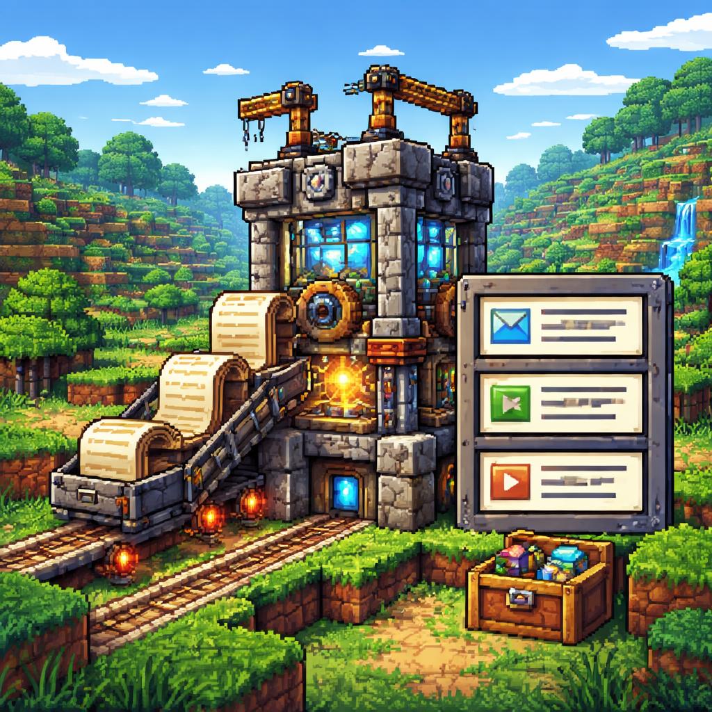 In-content illustration of a voxel pipeline where Markdown inputs become structured HTML outputs