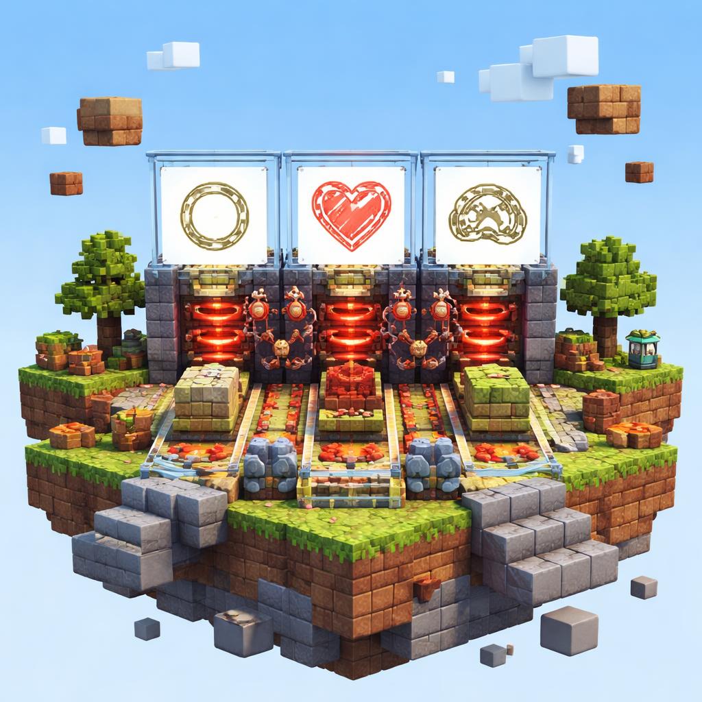 Voxel gallery of multiple scribble outputs including circle, heart, and blob forms