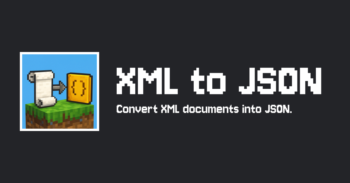 Convertidor de XML a JSON — Convierte XML a JSON online — Tiny-Online.Tools