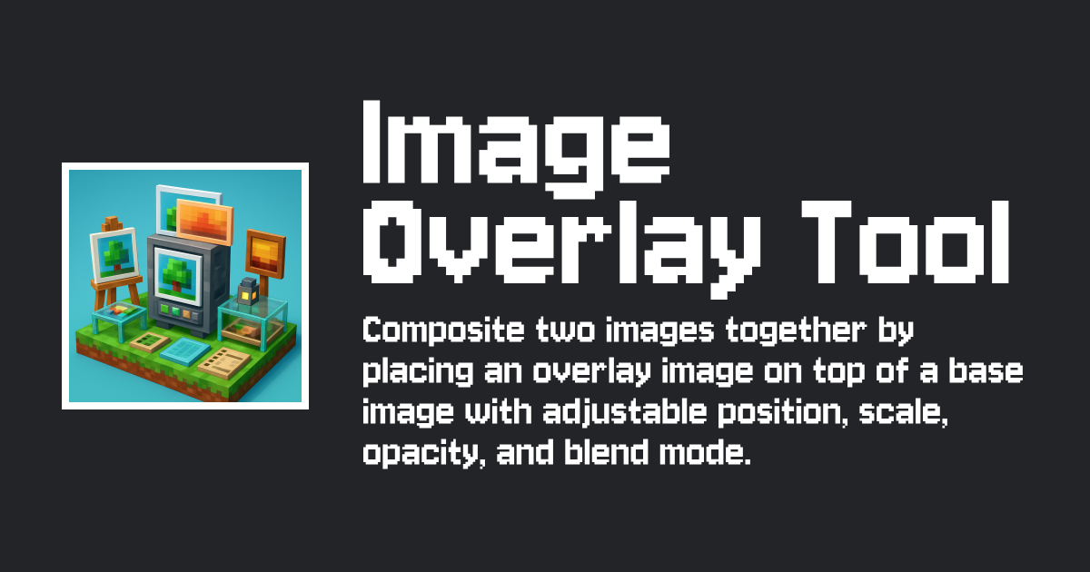 Image Overlay Tool — Composite & Blend Images Online Free — Tiny-Online ...