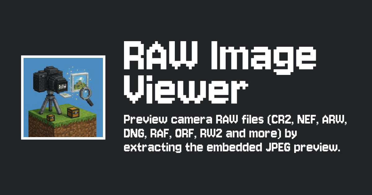 RAW Image Viewer — Preview CR2, NEF, ARW, DNG Online — Tiny-Online.Tools