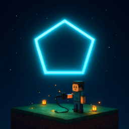 SVG Neon Shape Generator